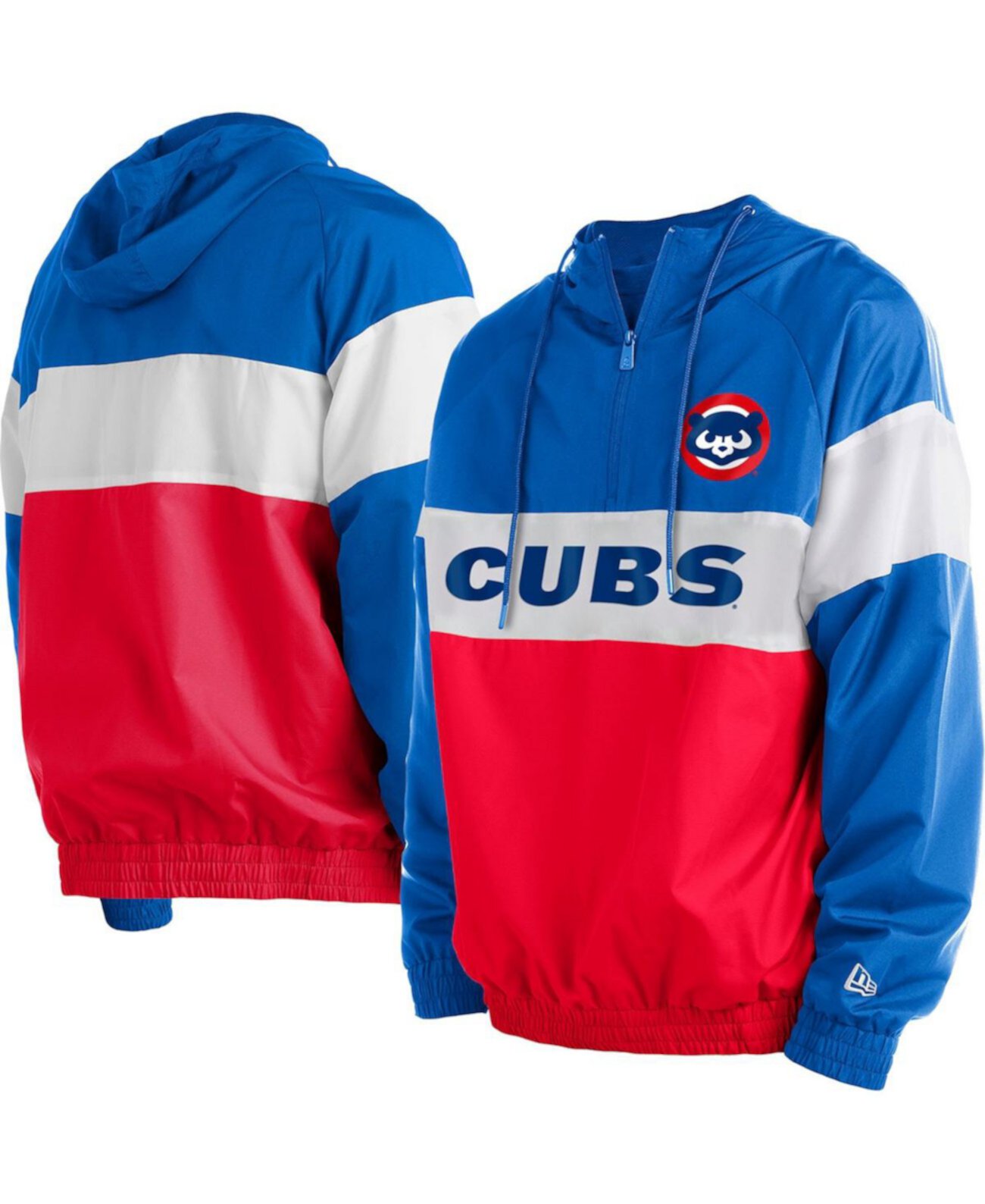 Мужская Толстовка New Era Chicago Cubs Raglan Quarter-Zip New Era