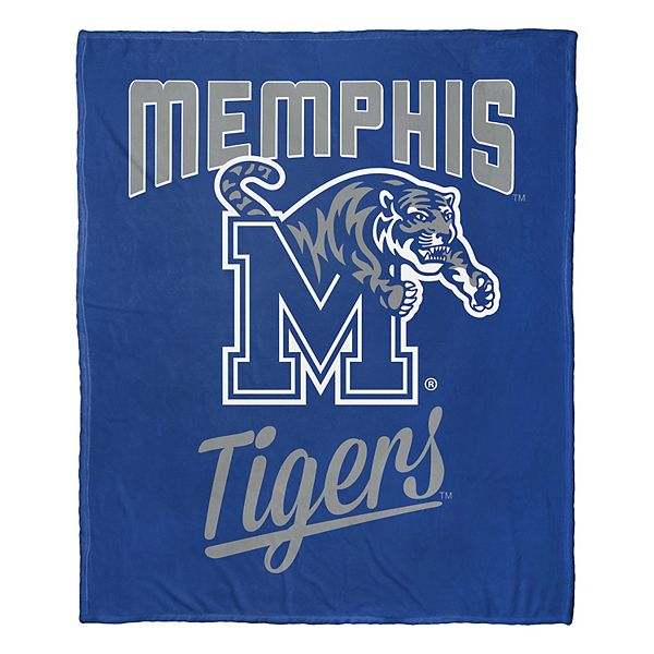 Плед с шелковистым покрытием Memphis Tigers, теплый и уютный, 127 см х 152 см, полиэстер The Northwest