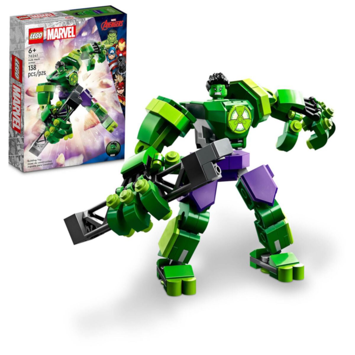 LEGO Marvel Броня Меха Халка 76241 Набор для Постройки Lego