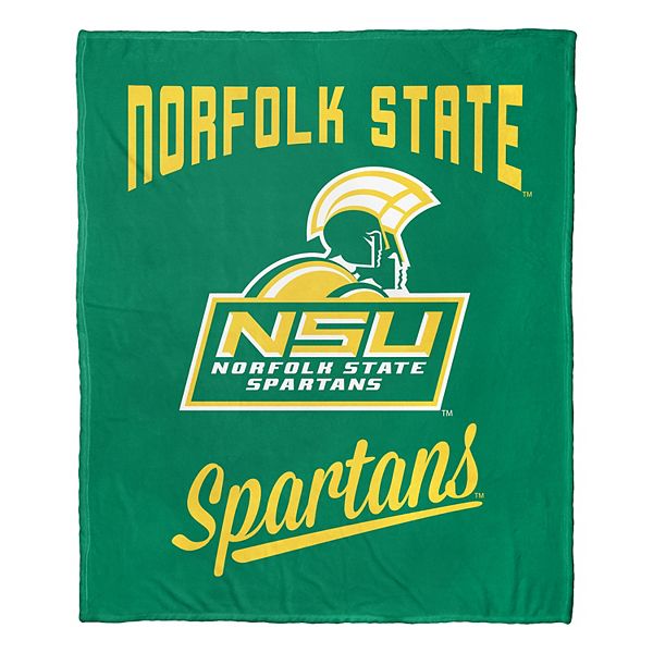 Плед с шелковистым прикосновением Norfolk State Spartans, 127 см х 152 см, теплый и уютный The Northwest