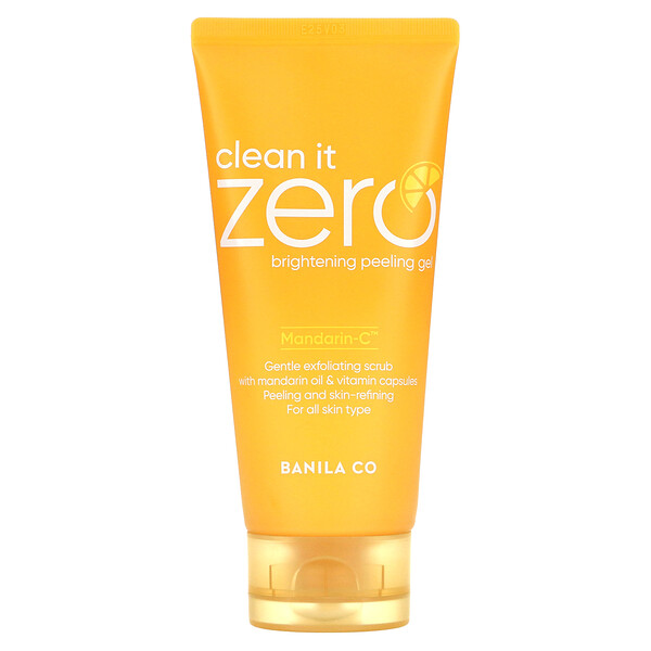 Clean It Zero, Осветляющий гель-пилинг, для всех типов кожи, 120 мл (4,05 жидк. унции) BANILA