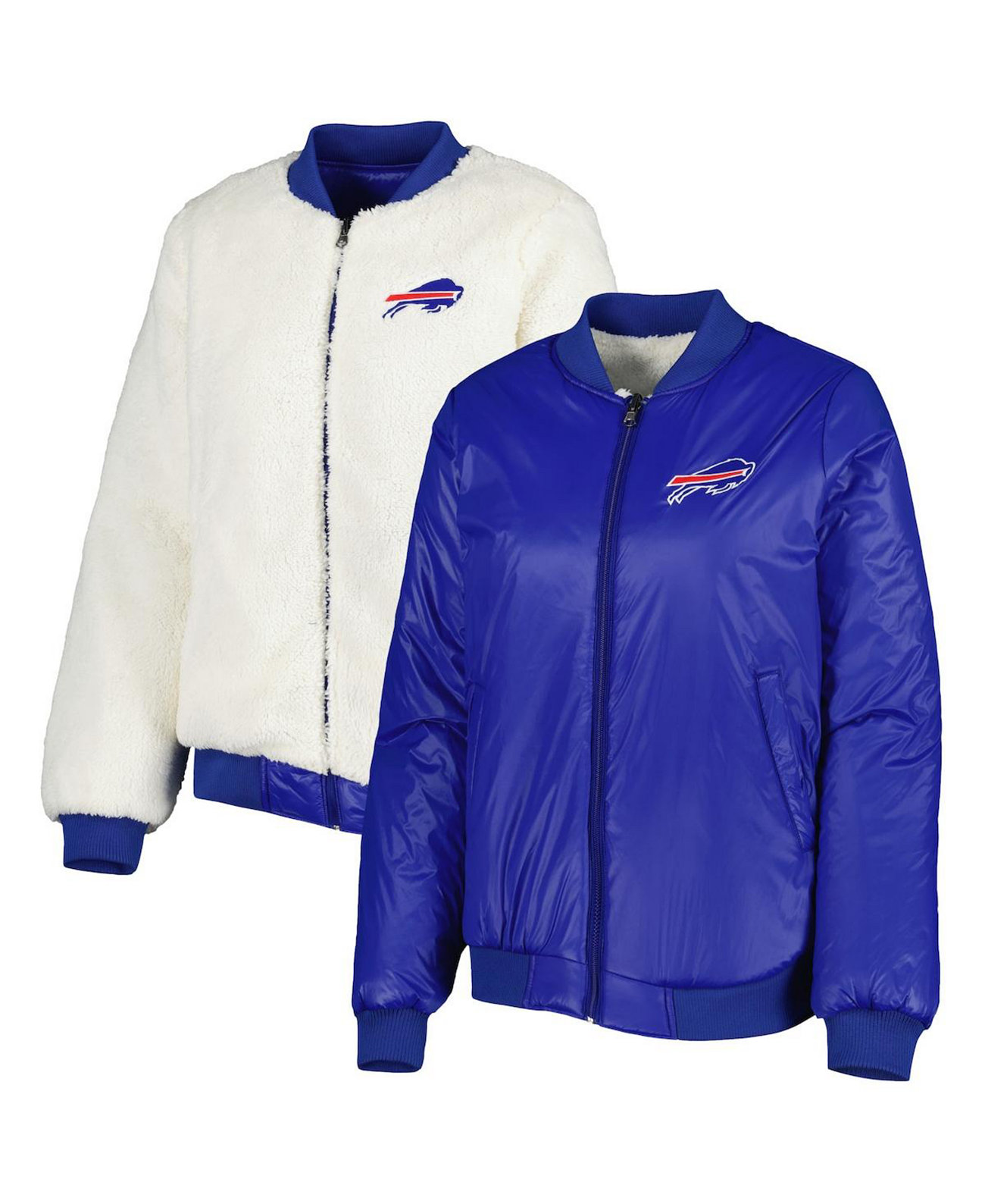 Женская Куртка G-III Buffalo Bills Switchback Reversible Full-Zip G-III