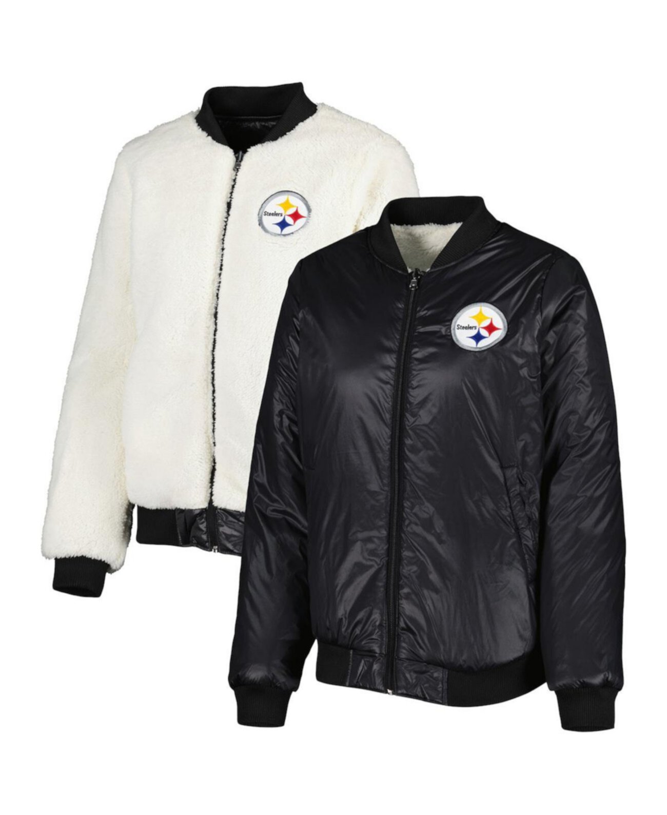 Женская Куртка G-III Switchback Reversible Full-Zip Pittsburgh Steelers G-III