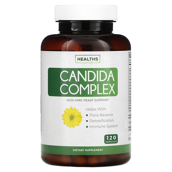 Candida Complex, 120 Capsules (Капсулы) Healths Harmony