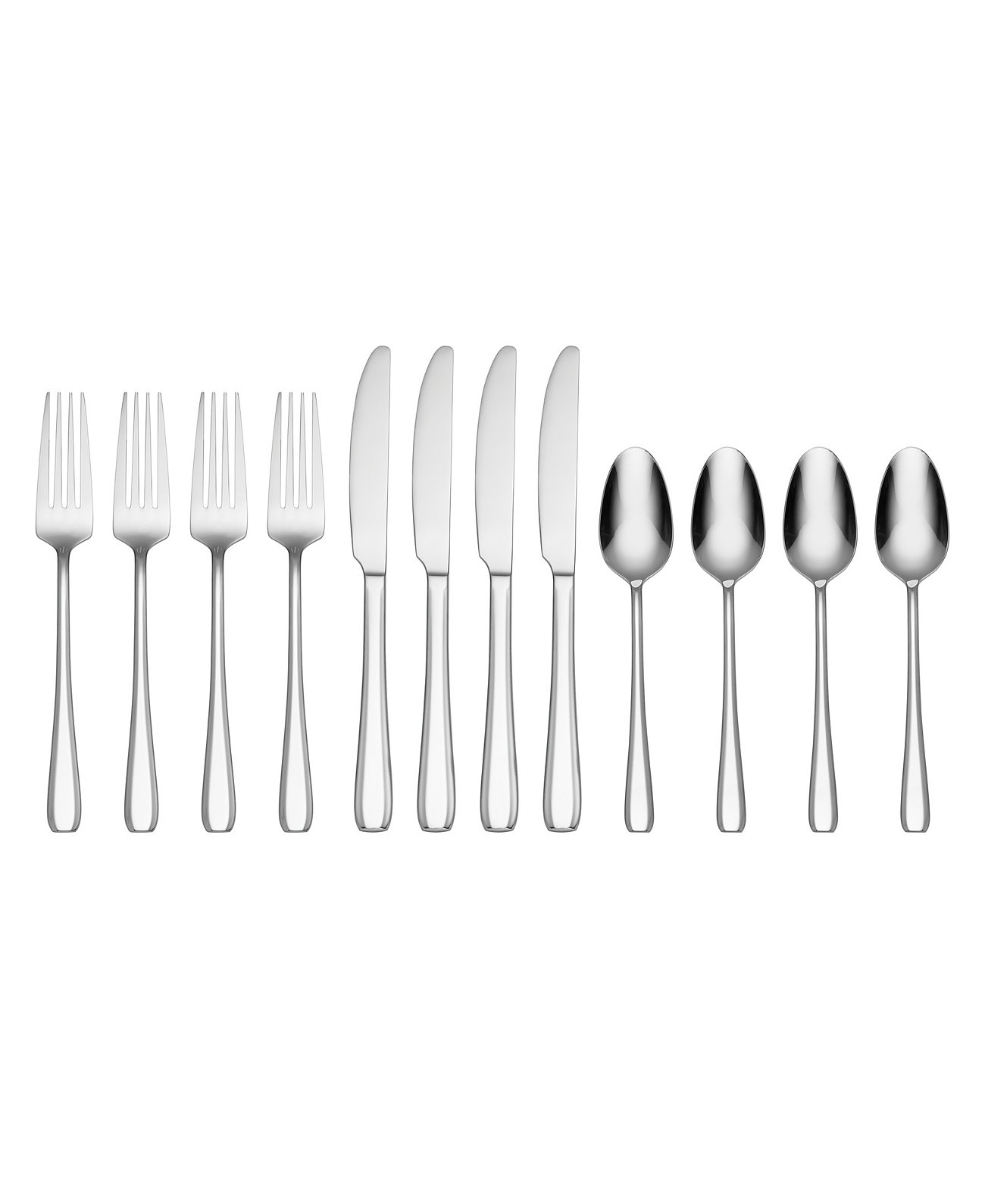 Waverly 12 Piece Everyday Flatware Set Oneida