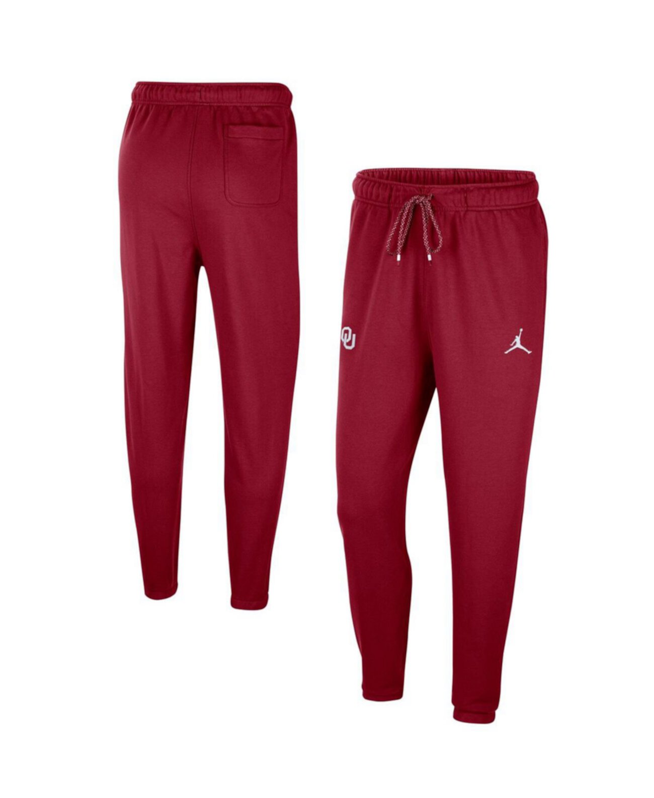 Мужские дорожные флисовые брюки с логотипом Oklahoma owners малинового цвета Jordan