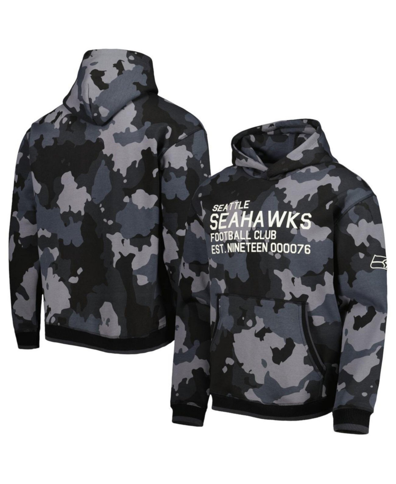 Мужской Пуловер The Wild Collective Seattle Seahawks Camo The Wild Collective