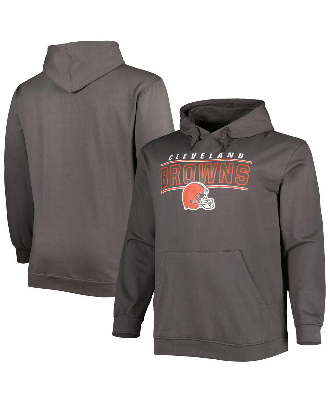 Мужской Пуловер Profile Cleveland Browns Big and Tall Logo Profile