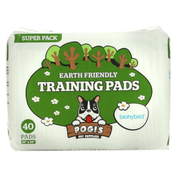 Training Pads, Super Pack, 40 Pads Pogi's Pet Supplies