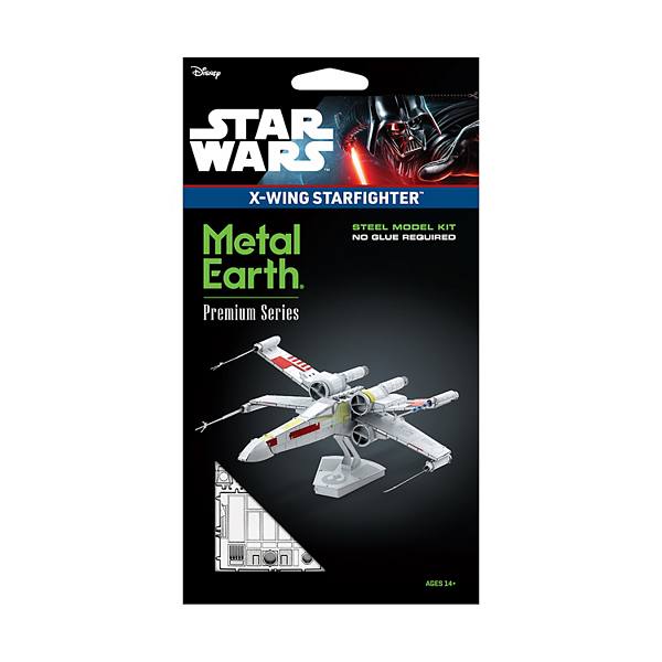 Премиум 3D модель X-Wing Starfighter из металла, 14+, металлические детали Fascinations