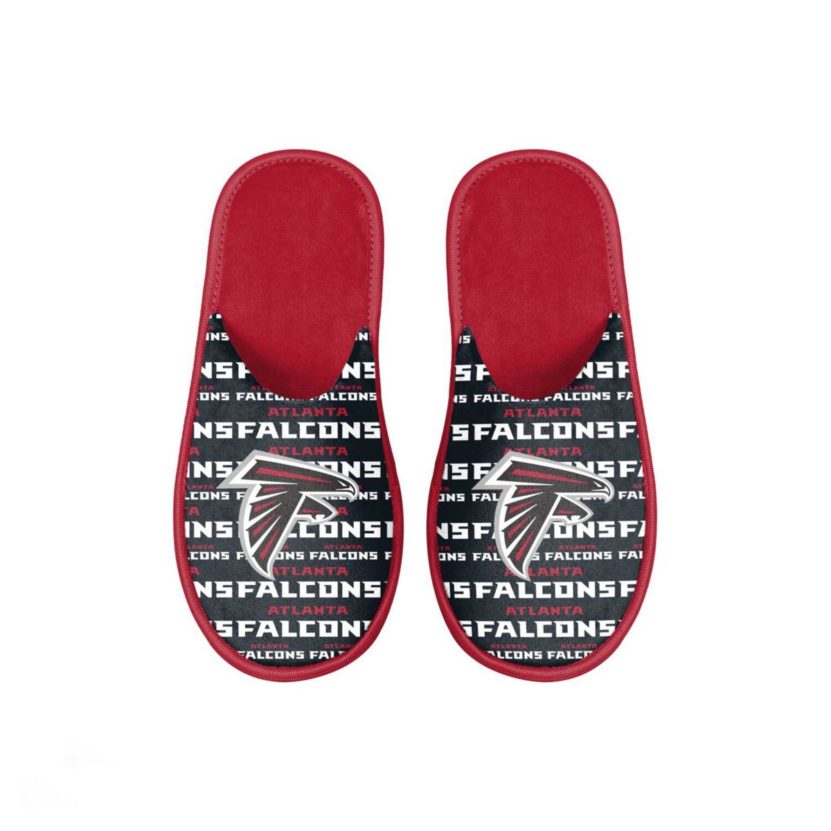 Детские тапочки FOCO Atlanta Falcons Scuff Wordmark Unbranded