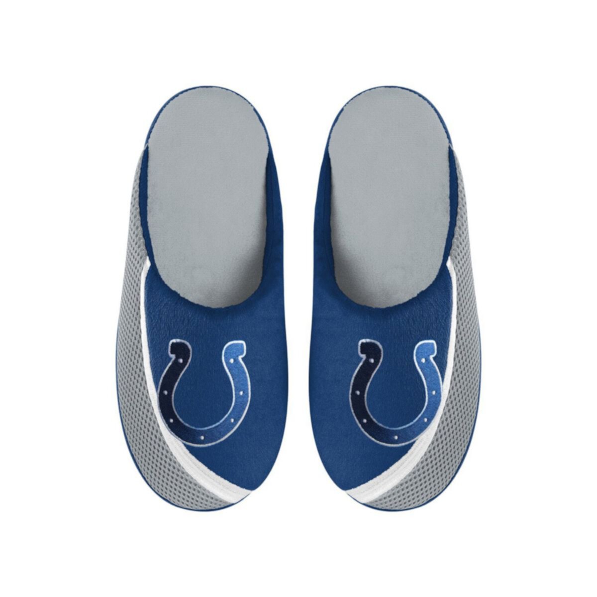 Мужские Тапочки FOCO Indianapolis Colts Big Logo Color Edge FOCO