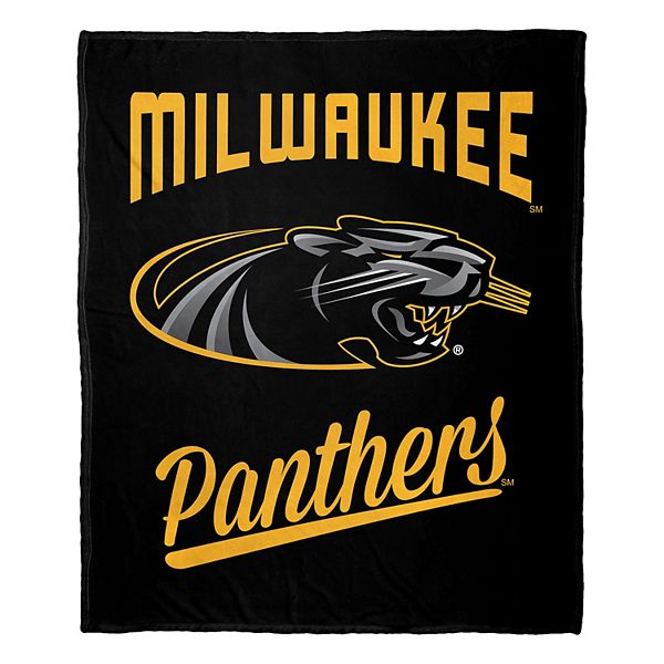 Плед с мягкой текстурой Milwaukee Panthers, 127 см x 152 см, теплый и уютный, полиэстер The Northwest