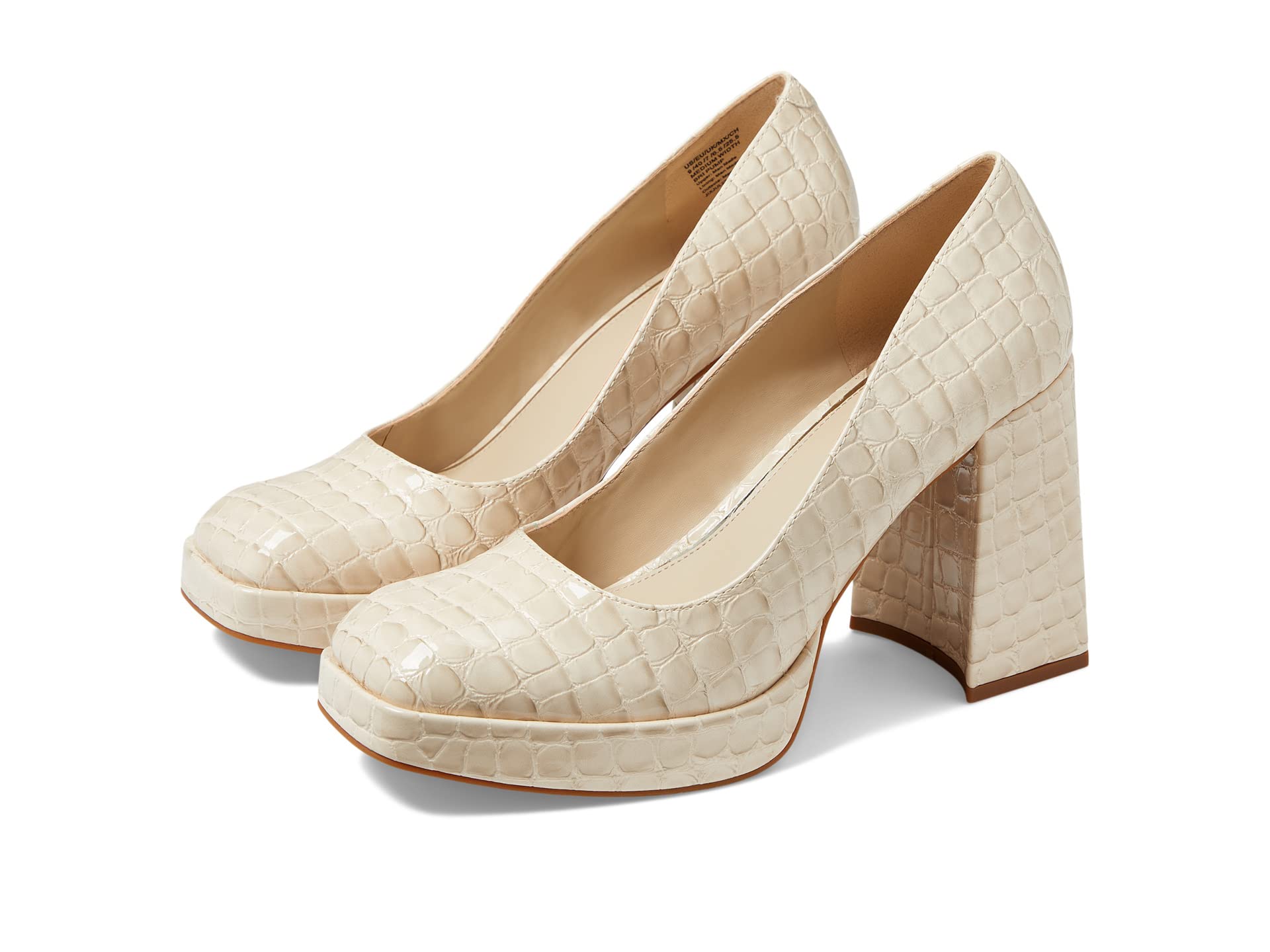 Туфли на платформе и квадратным носком Kenneth Cole Bri Pump, высотой каблука 10 см Kenneth Cole