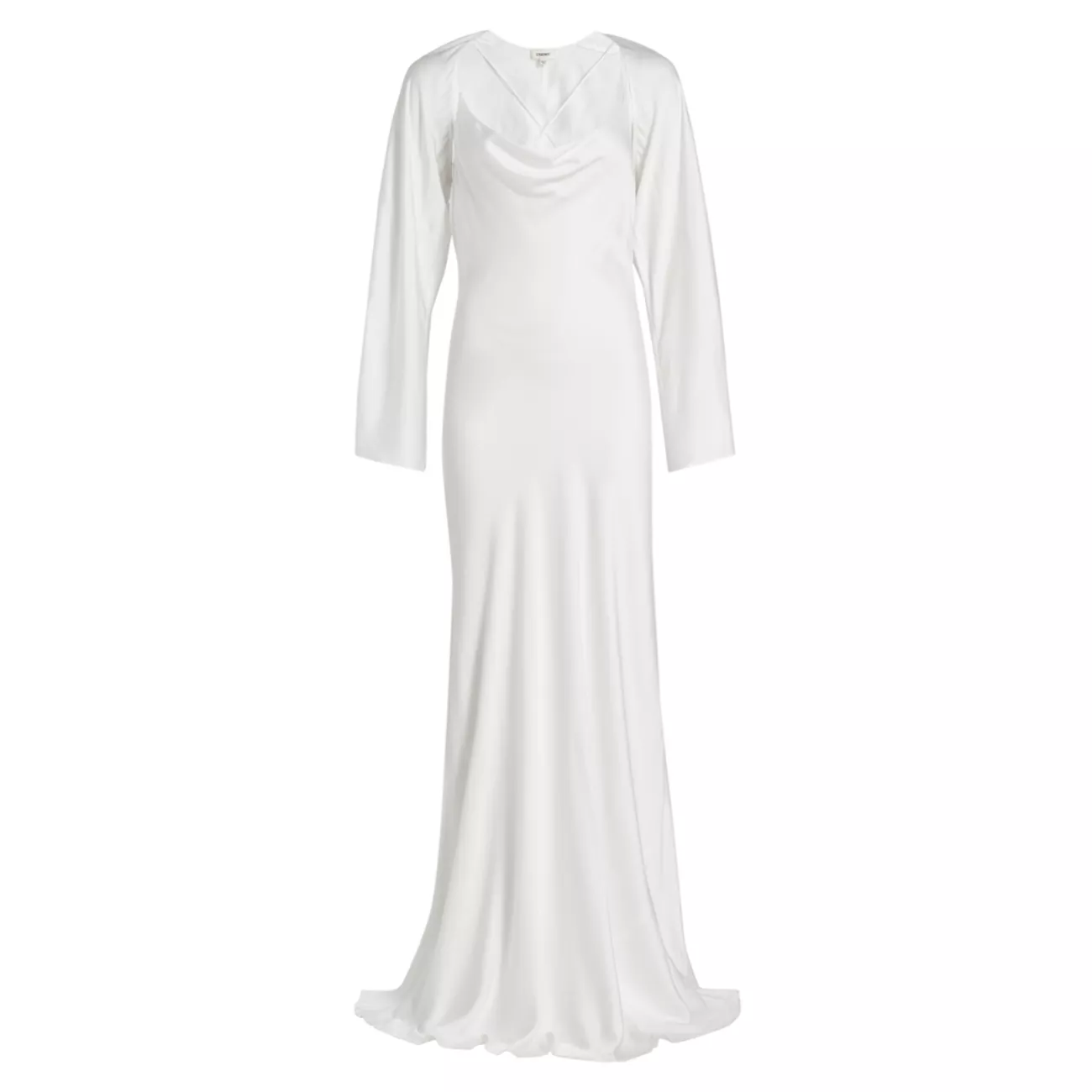 Alicia Removable Shawl &amp; Cowl-Neck Gown L'AGENCE