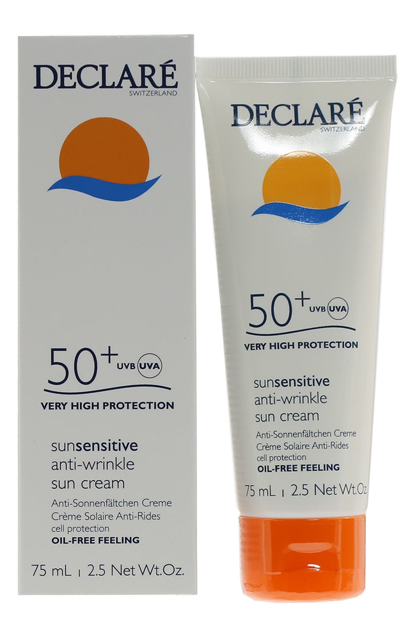 Sun Sensitive Anti Wrinkle Sunscreen - SPF 50 DECLARE