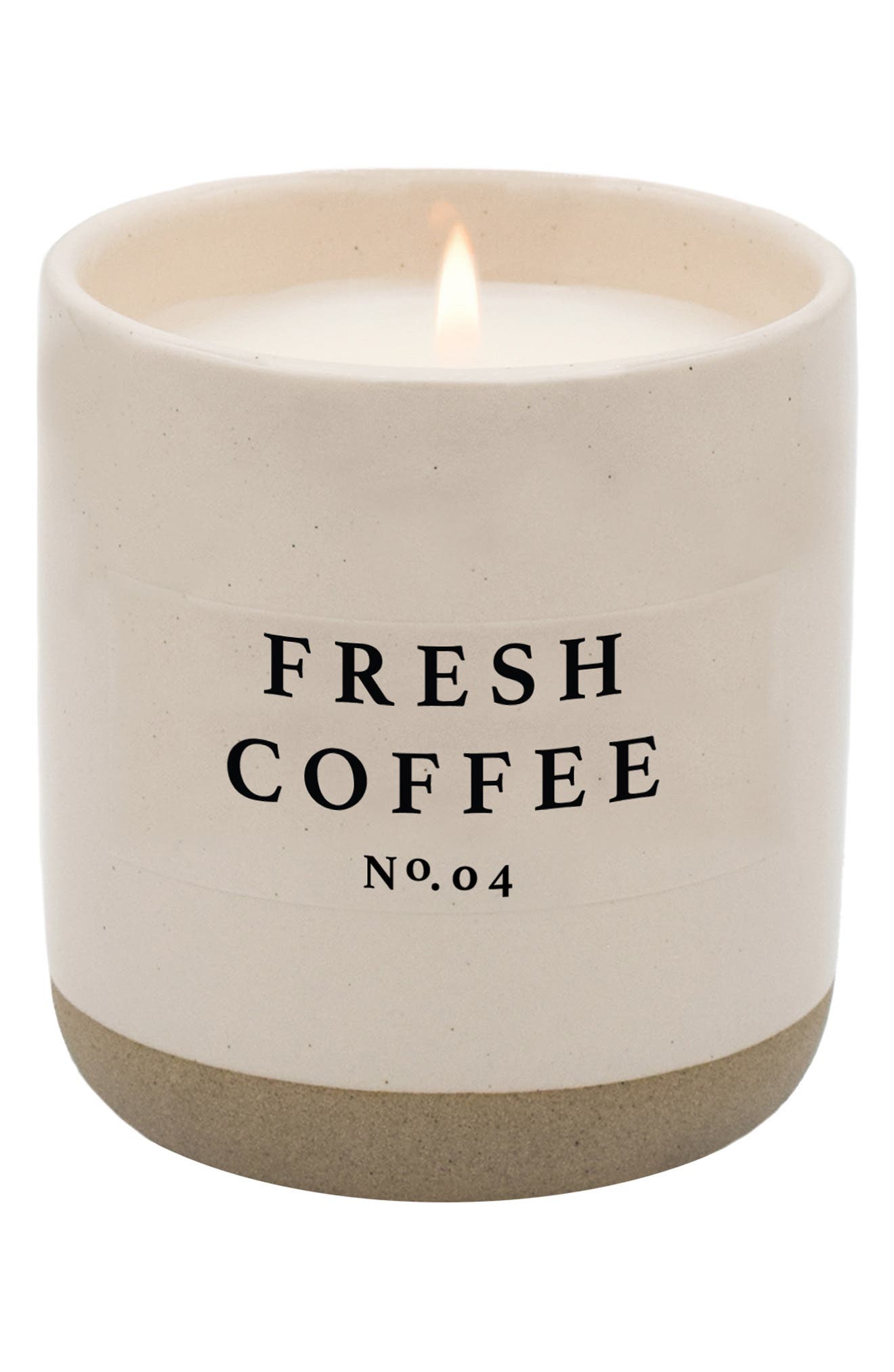 Fresh Coffee 12 oz. Stoneware Candle SWEET WATER DECOR