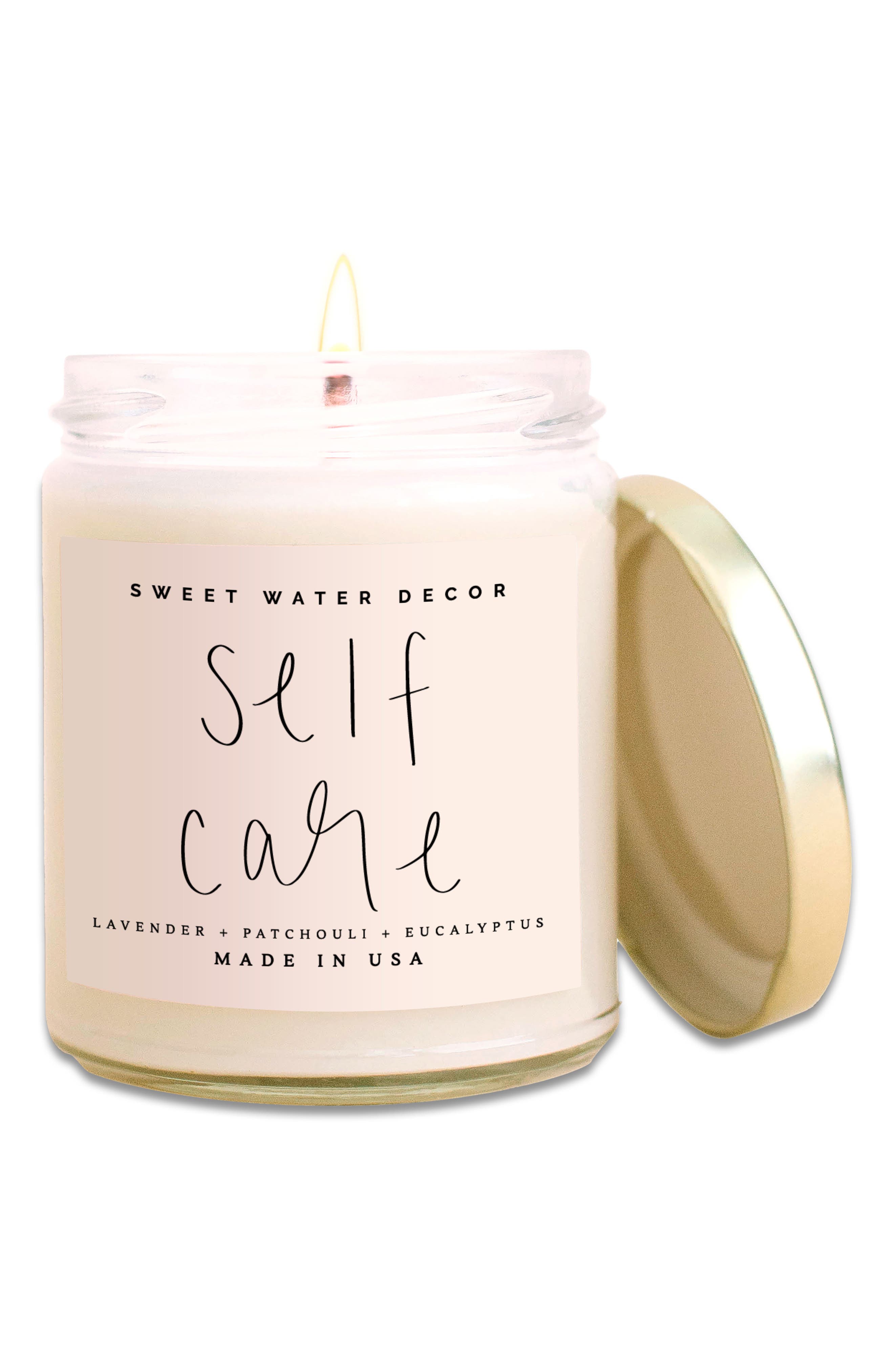 Self Car Scented Candle - 9 oz. SWEET WATER DECOR