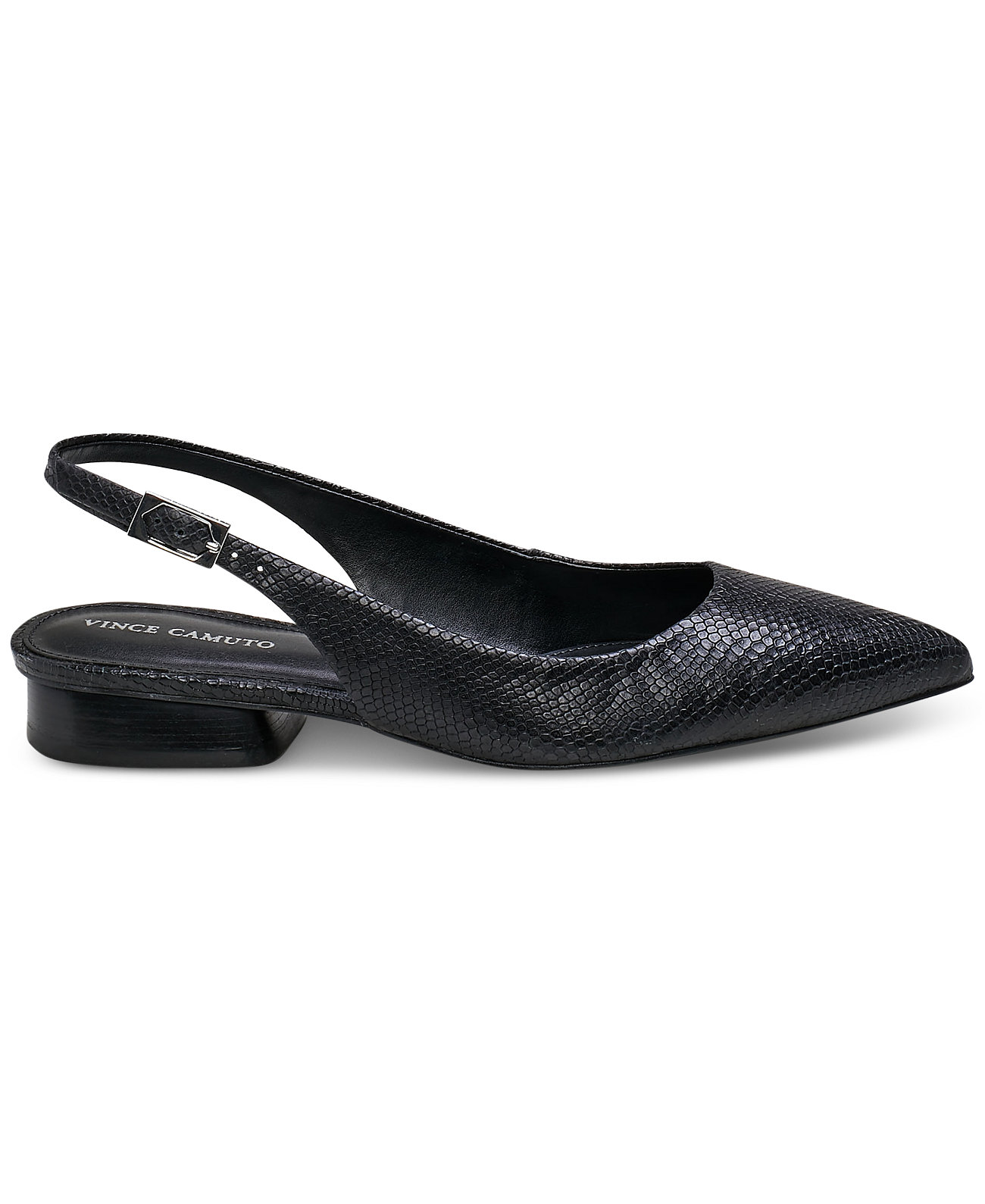 Женские туфли на плоской подошве с ремешком на пятке Jesander с острым носком Vince Camuto