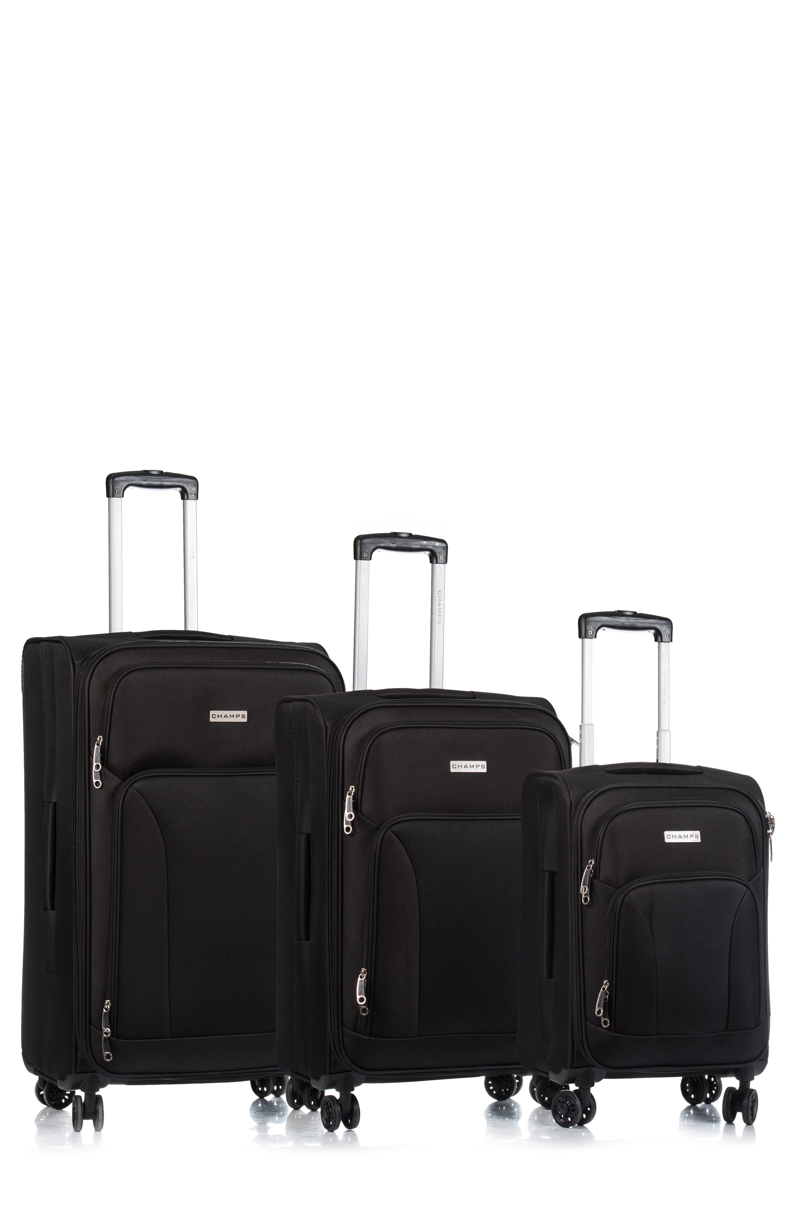 Travellers Collection Luggage 3-Piece Set CHAMPS