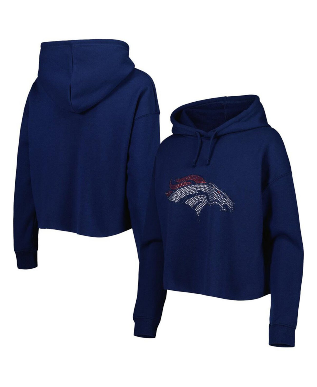 Женский Пуловер Cuce Denver Broncos Crystal Logo Cuce