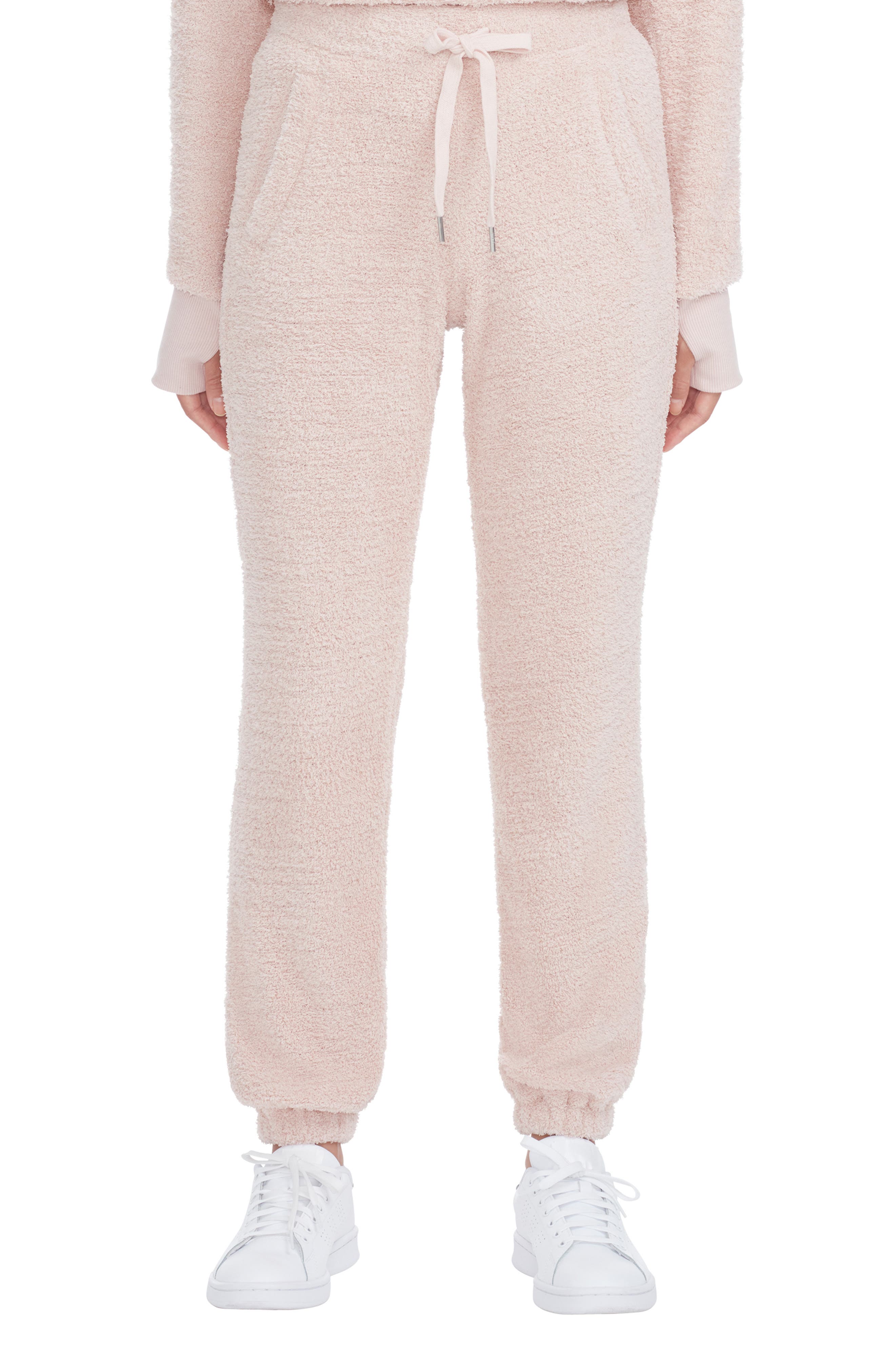 Pull-On Fuzzy Knit Joggers Andrew Marc