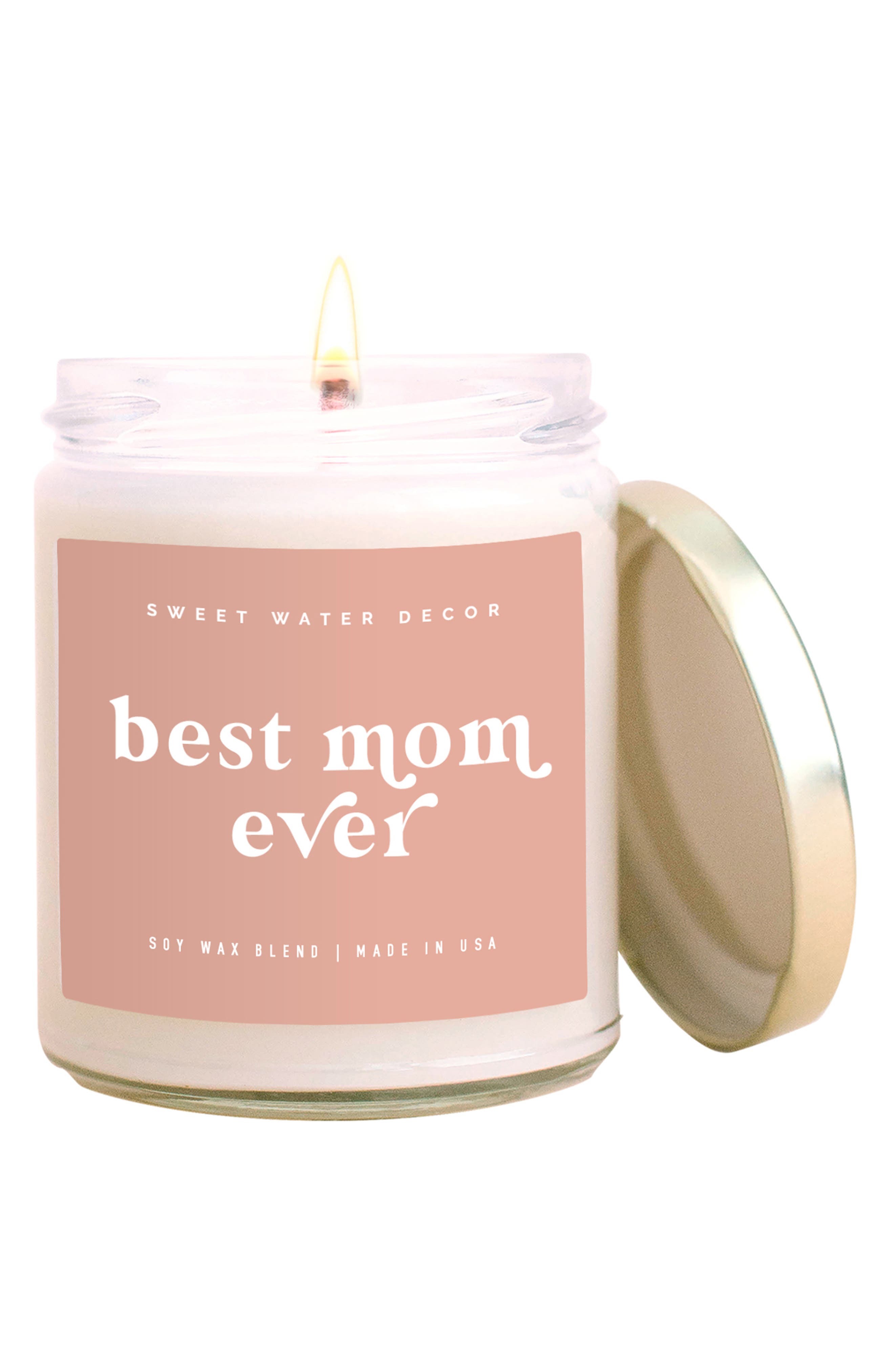 Best Mom Ever Blush Candle - Set of 2 SWEET WATER DECOR