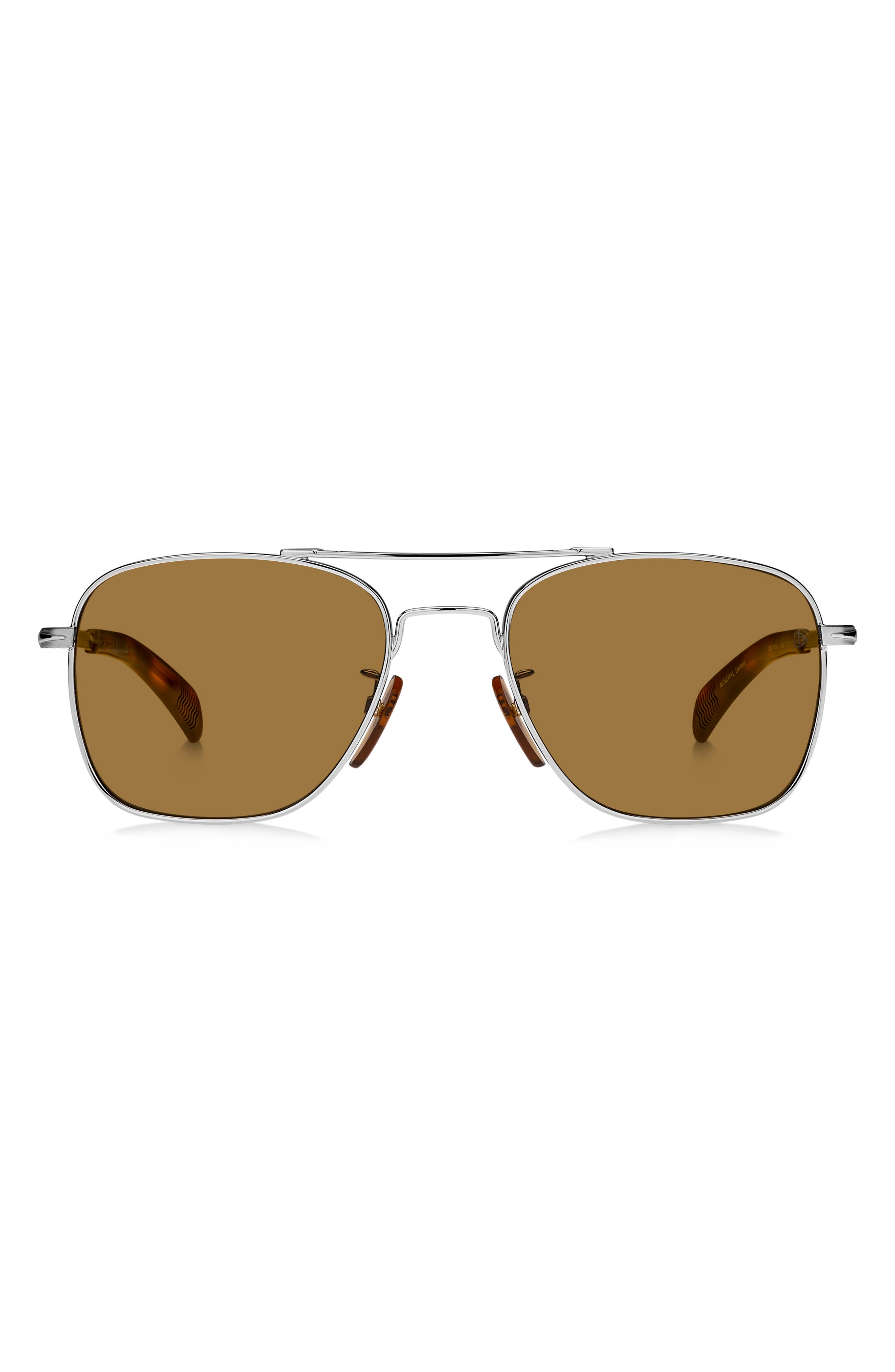 Солнцезащитные очки-авиаторы 55 мм David Beckham Eyewear