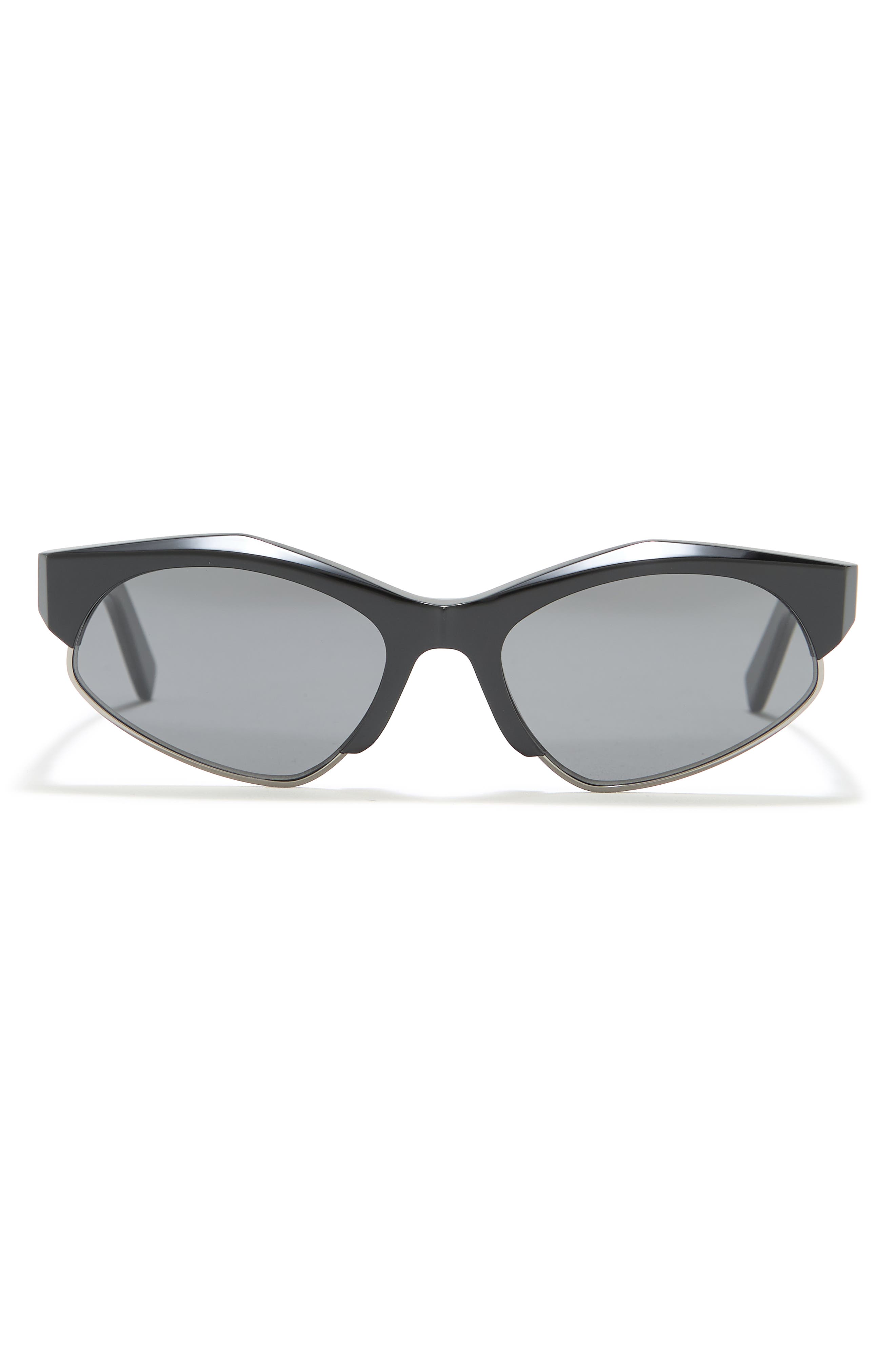 Солнцезащитные очки с геометрическим рисунком 55 мм Sportmax