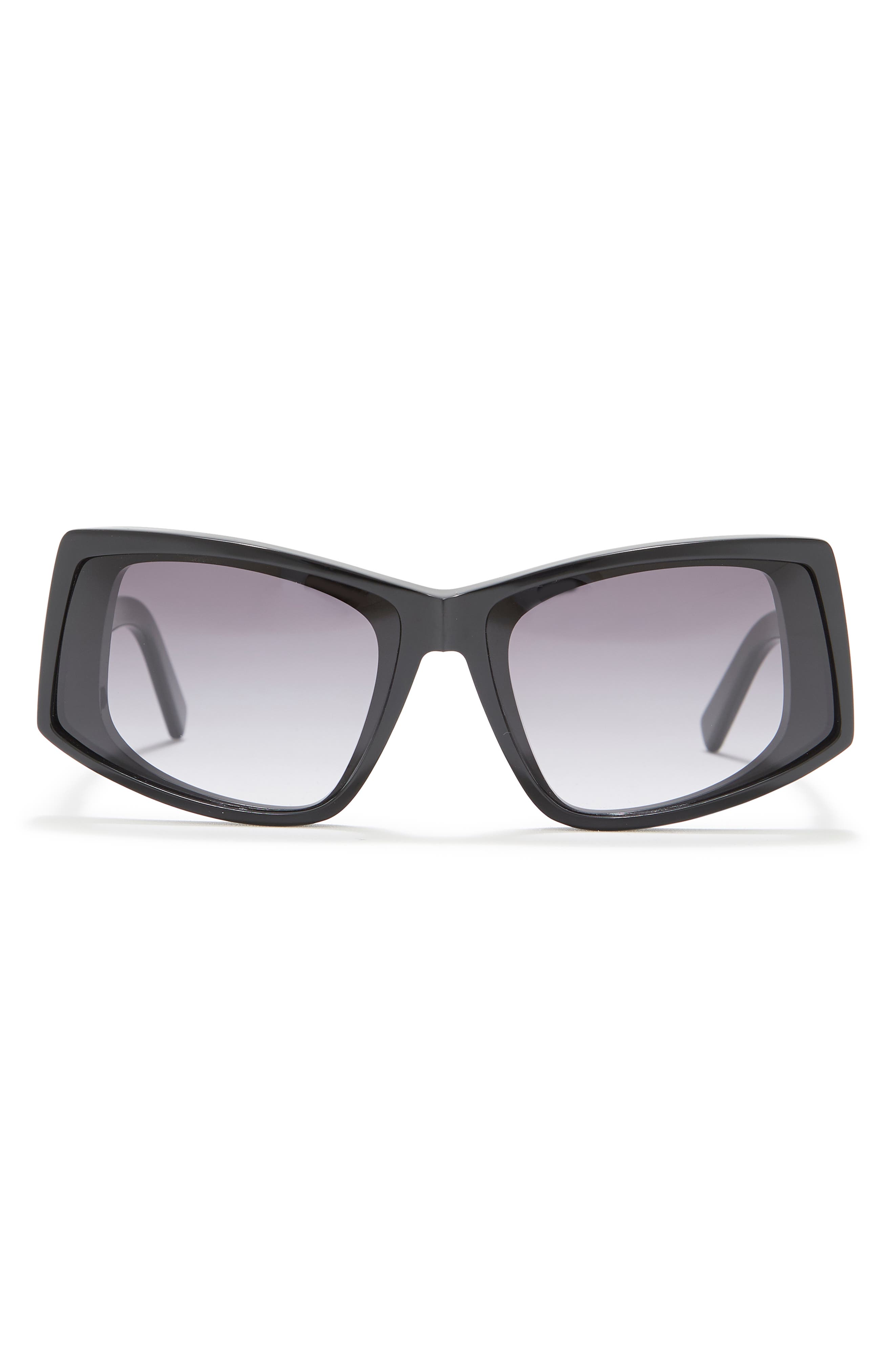 Солнцезащитные очки крупной квадратной формы 64 мм Sportmax