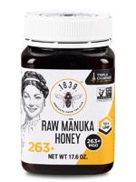 Certified Raw Manuka Honey UMF 10+ MGO 263+ -- 16 oz (Унции) 1839 Honey