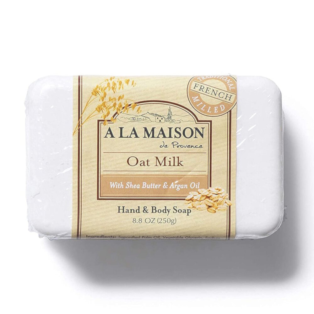 Кусковое мыло с овсяным молоком — 8,8 унции A La Maison