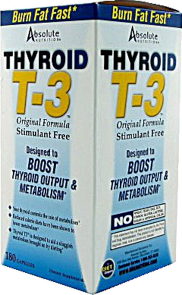 Thyroid T-3™ - 180 капсул - Absolute Nutrition Absolute Nutrition