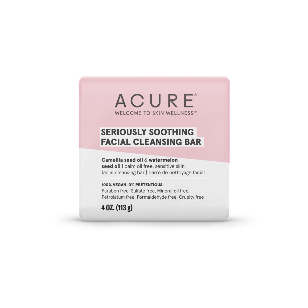 Acure Seriously Soothing Facial Cleansing Bar – 4 унции ACURE