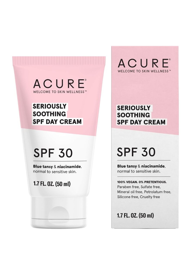 Дневной крем Acure Seriously Soothing SPF 30 — 1,7 жидких унций ACURE