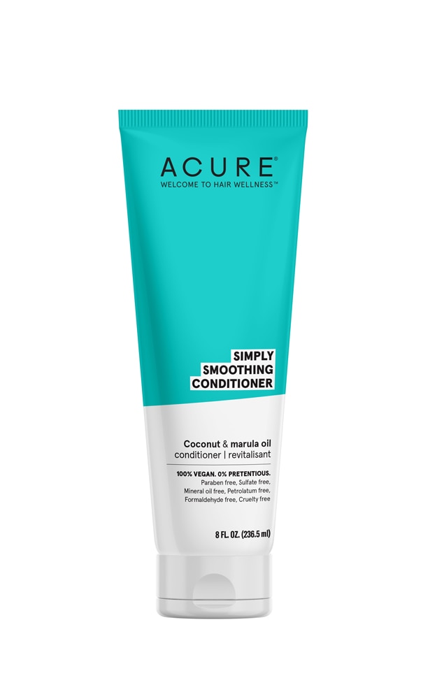 Acure Simply Smoothing Кондиционер с кокосом -- 8 жидких унций ACURE