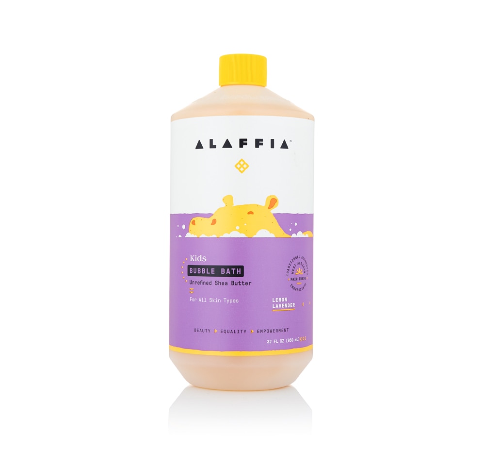 Детская пена для ванн Alaffia Shea & Lemon Balm Lemon Lavender -- 32 жидких унций Alaffia