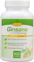 Ginsana Energy — 105 растительных капсул Body Gold