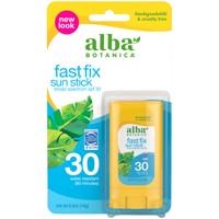 Alba Botanica™ Солнцезащитный стик Fast Fix SPF 30 -- 0,5 унции Alba