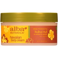 Botanica Hawaiian Body Cream Kukui Nut -- 6.5 oz Alba