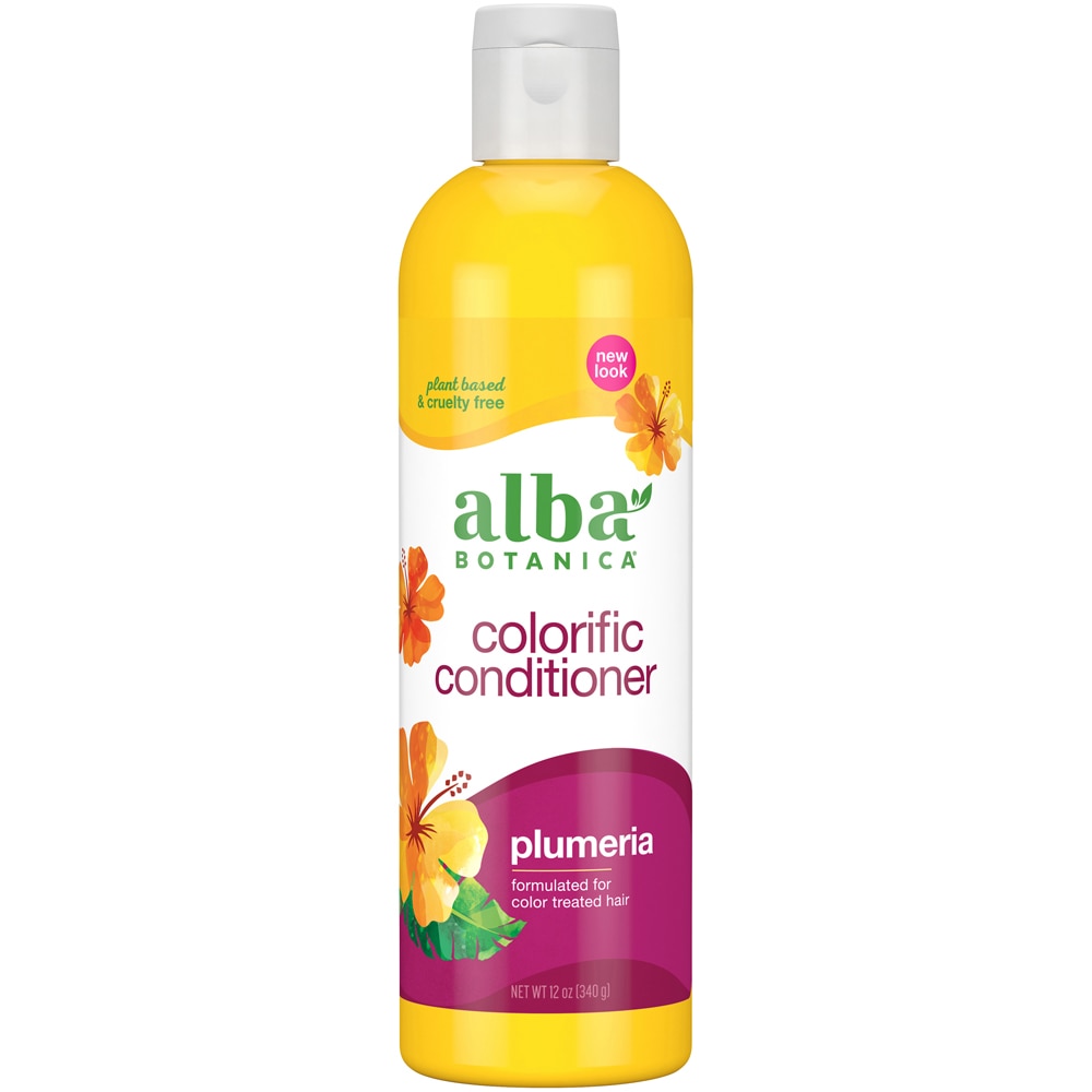 Alba Botanica® Hawaiian Кондиционер для волос Colorific Plumeria -- 12 жидких унций Alba