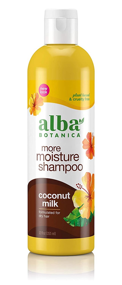 Botanica Шампунь More Moisture с кокосовым молоком, 12 жидких унций Alba