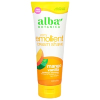 Alba Botanica® Очень смягчающий крем для бритья с манго и ванилью -- 8 унций Alba