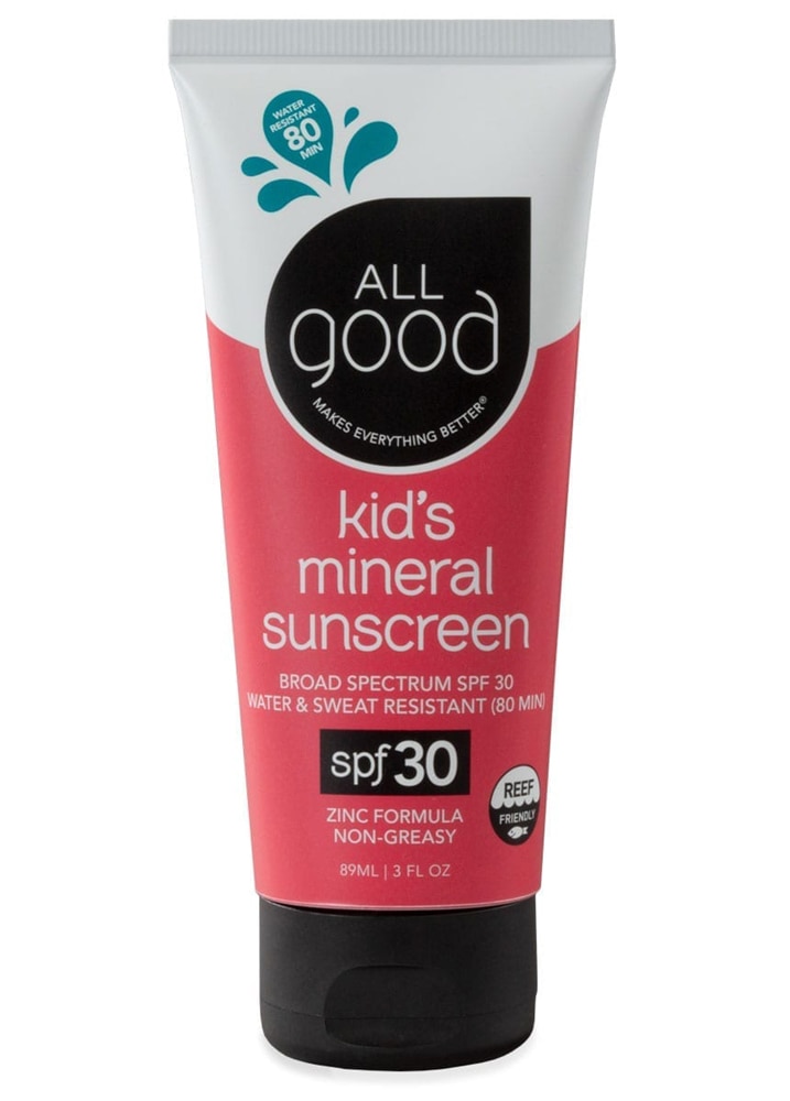 Детское солнцезащитное средство All Good SPF 30 -- 3 унции All Good