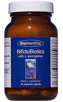 BifidoBiotics -- 60 Vegetarian Capsules (Вегетарианские капсулы) Allergy Research Group