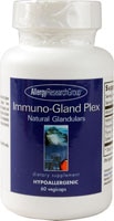 Immuno-Gland Plex, Натуральные Железы - 60 растительных капсул - Allergy Research Group Allergy Research Group