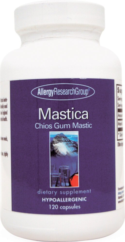 Mastica Chios Gum Mastic -- 500 mg - 120 Capsules (Капсулы) Allergy Research Group