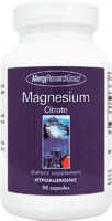 Magnesium Citrate -- 170 mg - 90 Capsules (Капсулы) Allergy Research Group