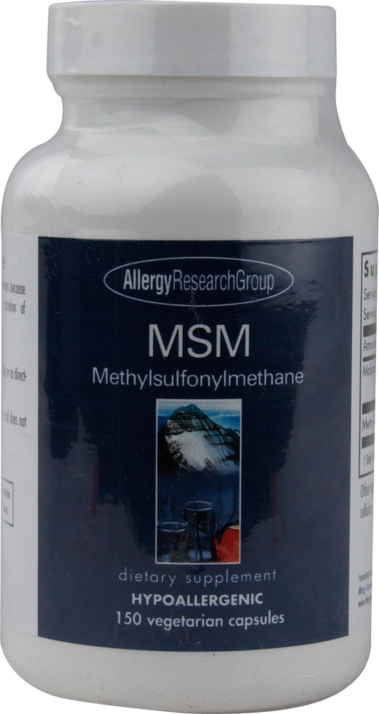 MSM -- 150 Vegetarian Capsules (Вегетарианские капсулы) Allergy Research Group