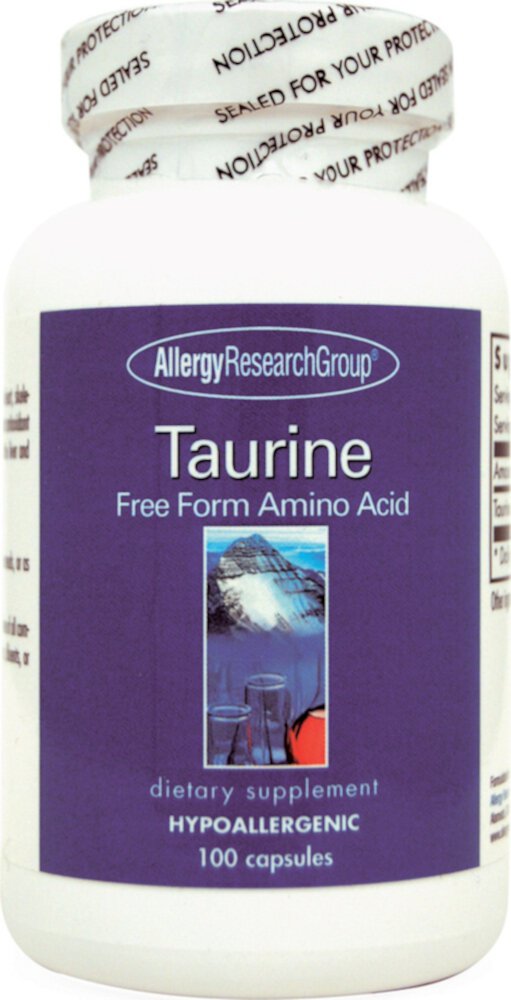 Taurine -- 500 mg - 100 Capsules (Капсулы) Allergy Research Group